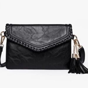 Clutch to Crossbody Convertible Handbag
